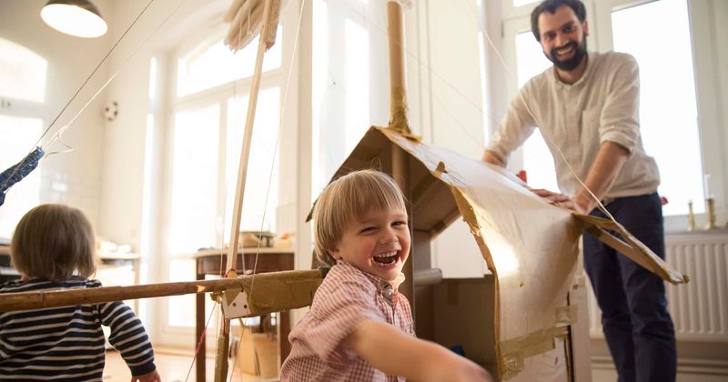 Men did a lot more childcare during the 4-day work week trail