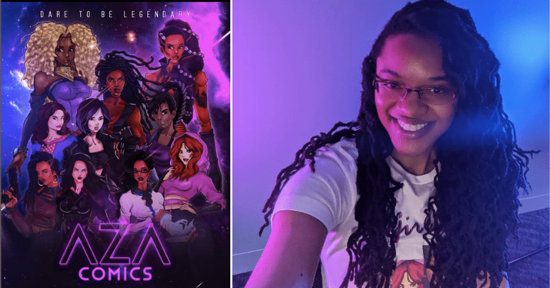 Black woman creates all-women comic book universe so young girls have superheroes to idolize