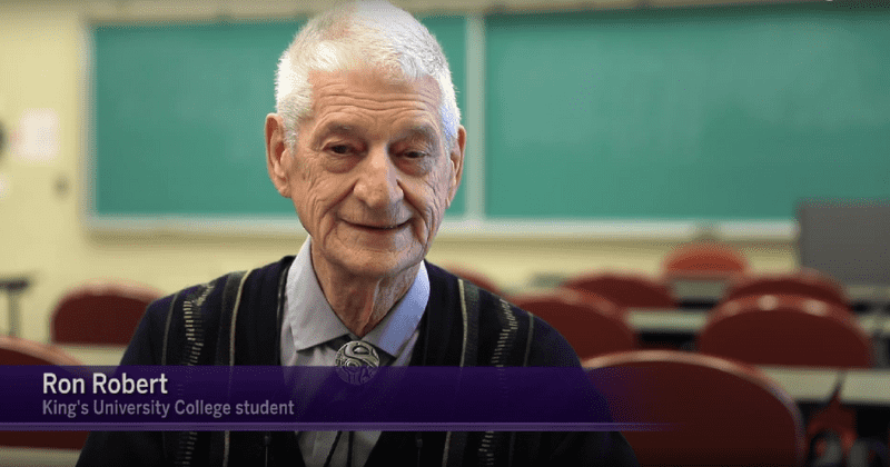 Elderly man went to school to help fight Alzheimer's and now he has a degree: 'I'm living a full life'
