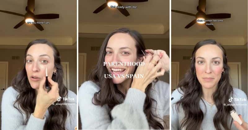 Mom highlights differences between raising kids in America versus Spain, sparking an important debate