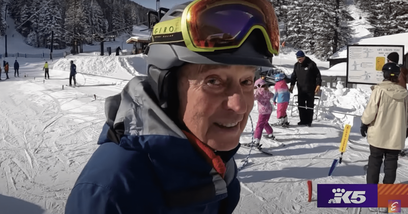 Ski instructor continues to train his students at the age of 97: 'He lives for the mountain'