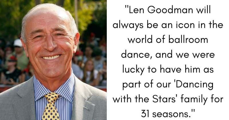 'Dancing with the Stars' cast pays heartfelt tribute to Len Goodman: 'A special soul'