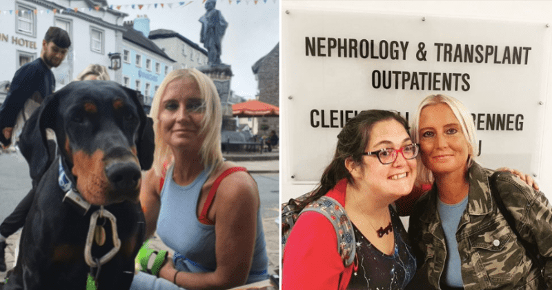 Woman’s pet dog saves her life after 'finding' matching kidney donor on a beach trip