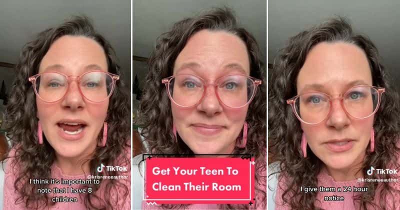 Mom shares ingenious and slightly unconventional hack for making teens clean their room