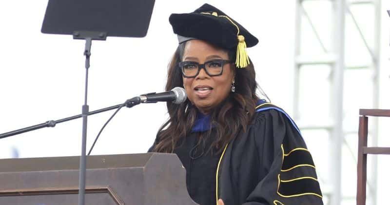 Oprah Winfrey urges graduates to be good to people every day in powerful speech: 'Make a difference'