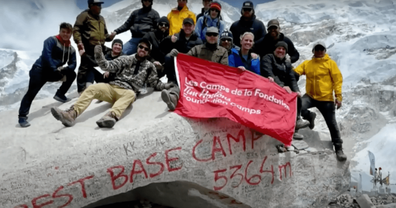 Woman treks to Mount Everest base camp to raise funds to help send kids to camp