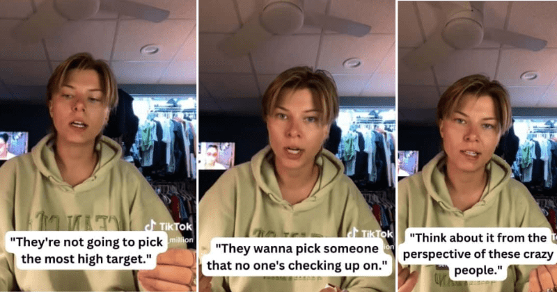 Woman shares how to use body language to deal with creepy men in unsafe situations: 'Look at them'