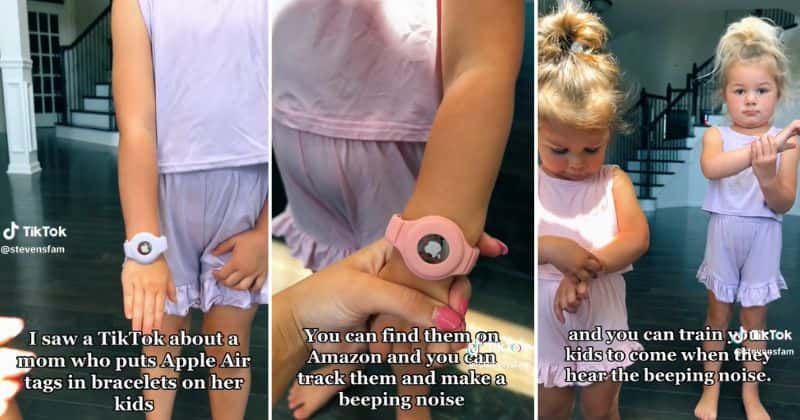Mom sparks debate by revealing she uses Apple AirTags to keep track of her kids when they go out