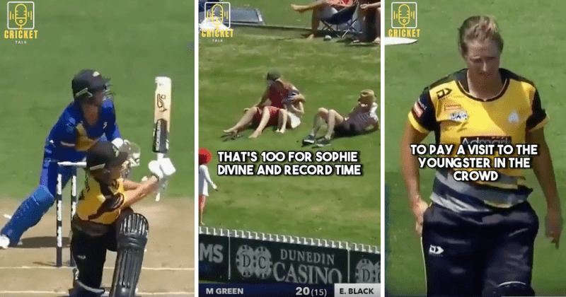 New Zealand captain lauded for heartwarming gesture after accidentally injuring a girl in the stands