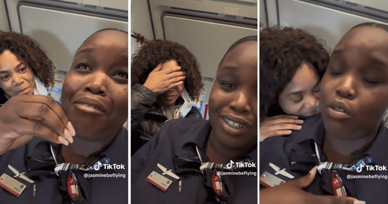 Flight attendant meets her idol Regina Hall and their interaction was all kinds of wholesome