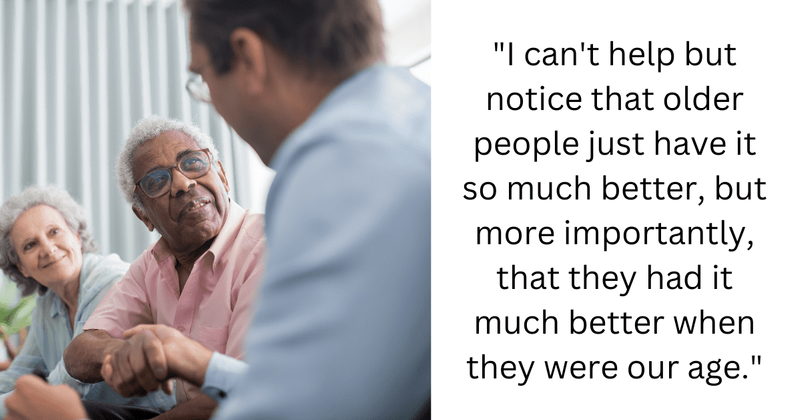 Person explains why the older generation had it easier at work than the present generation