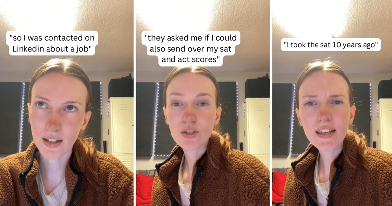 Woman withdraws job application after being asked for SAT and ACT test scores during job interview 