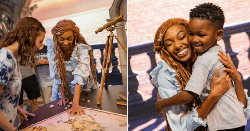 New Ariel princess made her debut at Disneyland and is winning everyone's hearts