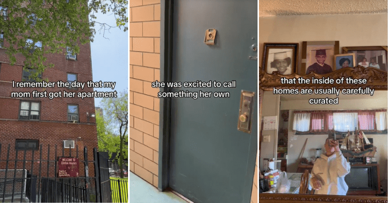 Woman shares experience of growing up in New York City public housing: 'a lot from a little'