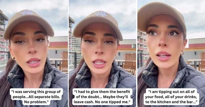 Server urges customers to tip as 'compliments don't pay bills,' sparking debate