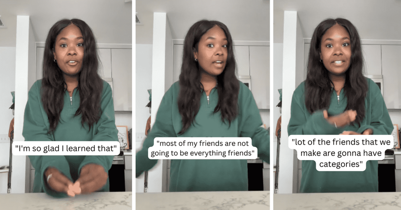 Woman explains how to categorize adult friendships and why everyone can't be an 'everything friend'