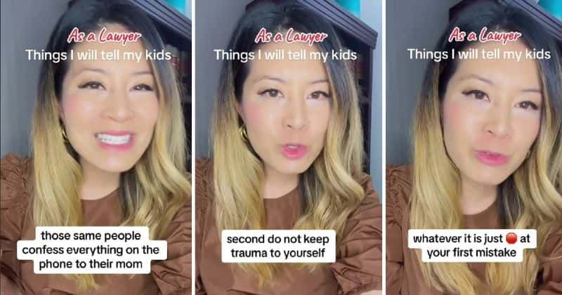 Lawyer shares legal advice that every kid needs to hear: 'Stop at your first mistake'