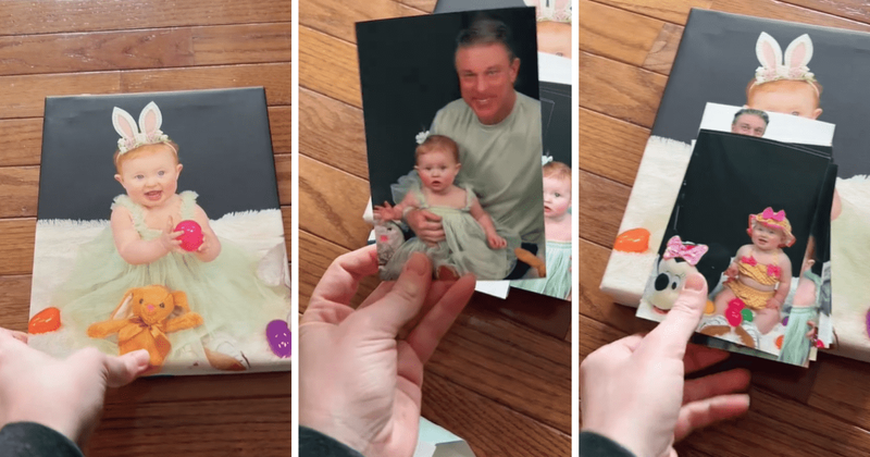 Grandpa planned the most adorable and heartwarming photoshoot with his granddaughter