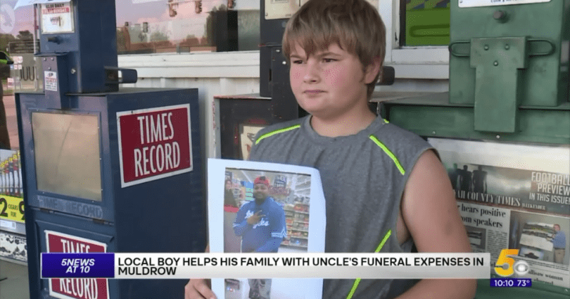 10-year-old decided to sell his toys to raise money for his uncle's funeral: 'He was my best buddy'