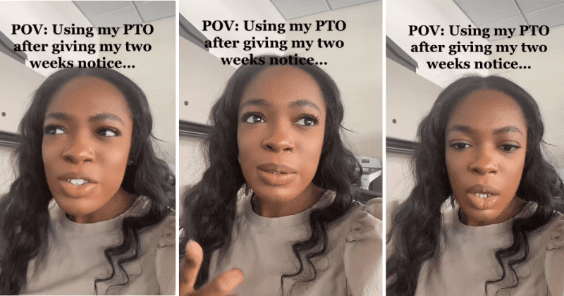 Woman encourages using up one's paid time off after resigning and netizens love the idea