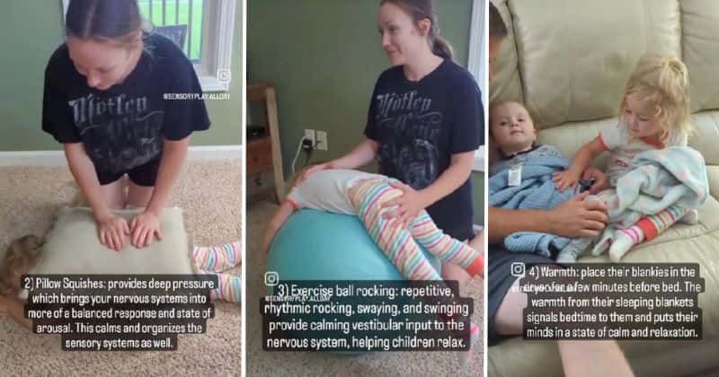 Occupational therapist suggests 4 hacks to calm down kids who go 'extra wild' before bed