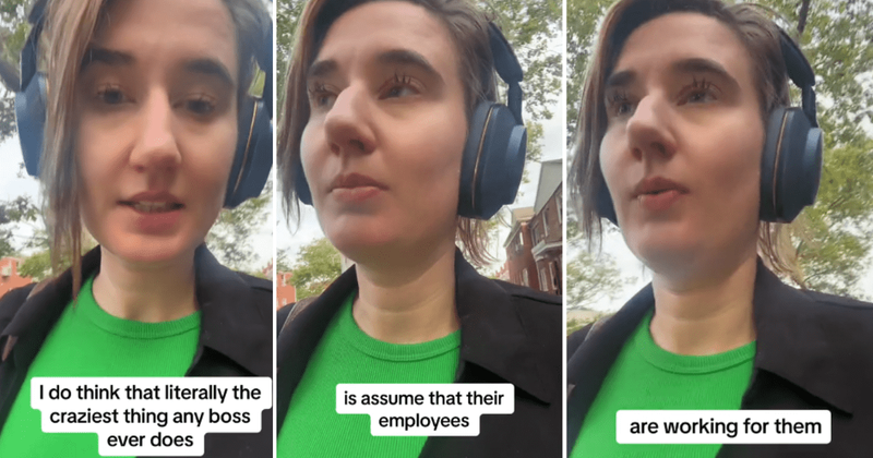 Stand-up comic explains that all employees work for money, sparking debate