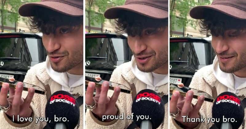 Man celebrates male friendship by telling his friend that he loves them and their response was even better