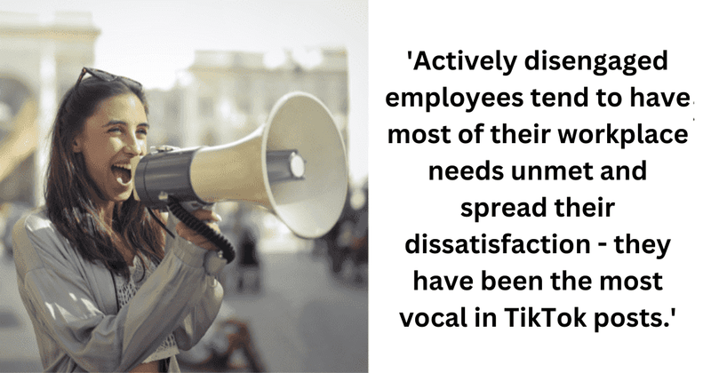 Dissatisfied employees are 'loud quitting' their jobs in new trend