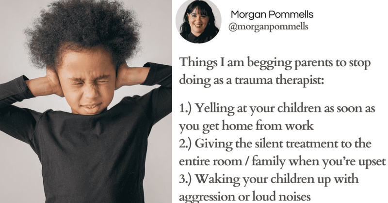 Trauma therapist shares tips on how parents can create a safe environment for kids and it's eye-opening