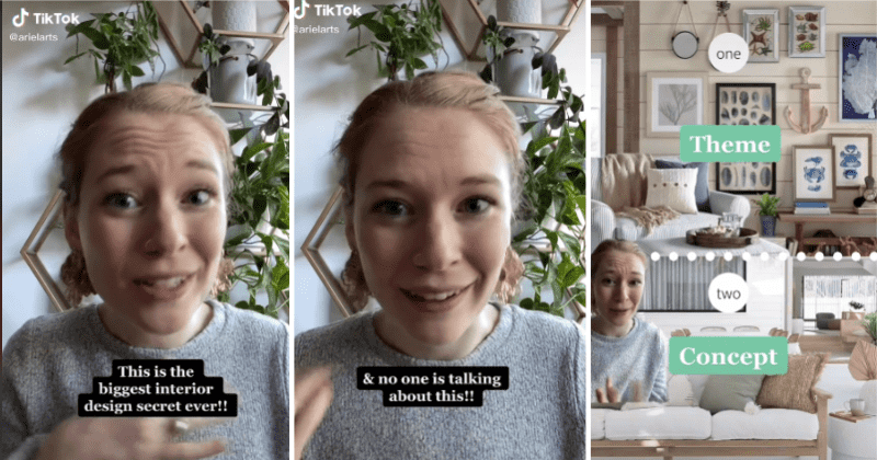 Woman explains the biggest trade secret of interior designing that no one talks about