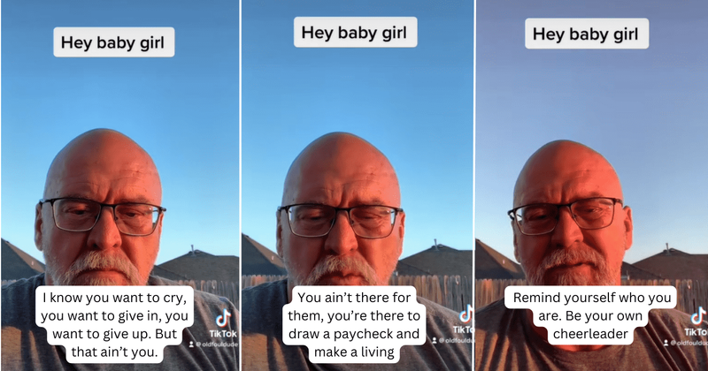 'Dad' motivates young women to never give up on themselves in inspiring video: 'I believe in you'
