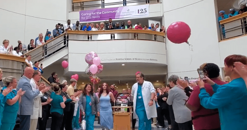 A miracle premature baby born at 22 weeks 'graduates' from NICU after 128 days: 'Future looks bright'