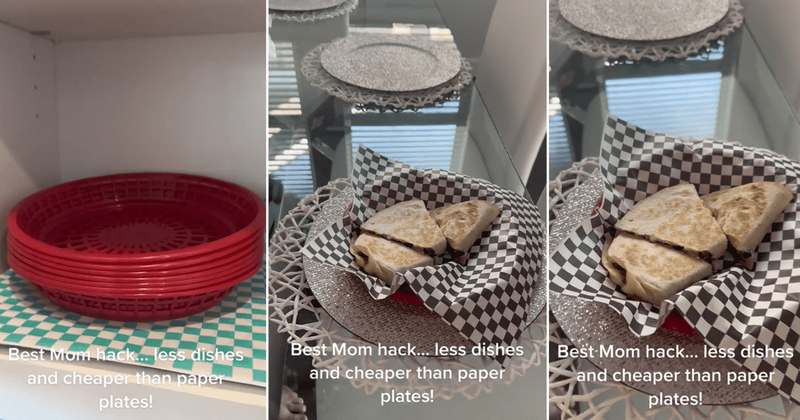 Mom shares her simple hack to cut back on both dirty dishes and waste in the kitchen