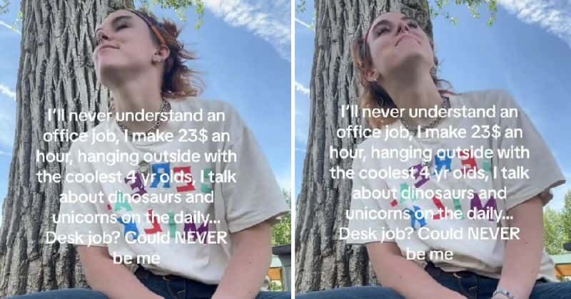 Preschool teacher criticizes desk jobs and says she makes $23 an hour, sparking debate
