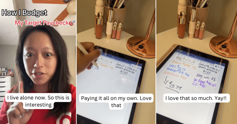 Woman shares a brilliant tip to save while living paycheck to paycheck
