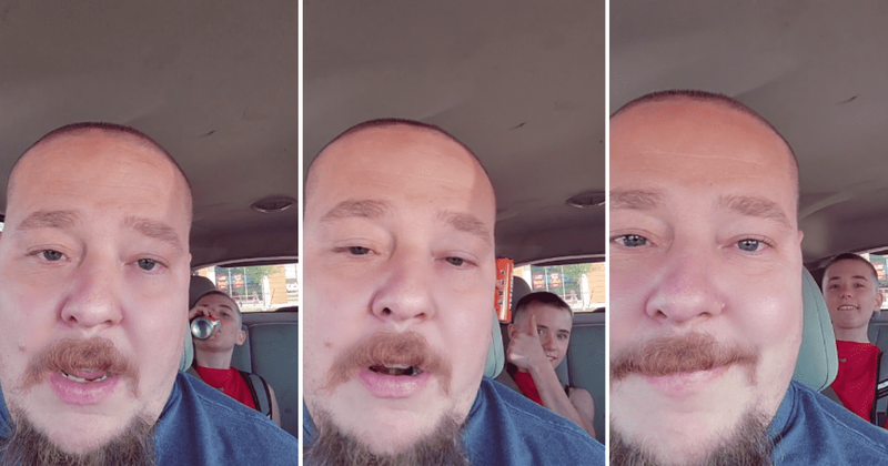 Dad and son describing their first encounter with a trans person is the kind of love the world needs