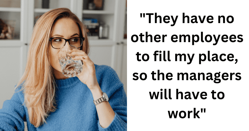 Employee quits job at luxury club after denied PTO request, leaving manager in a bind