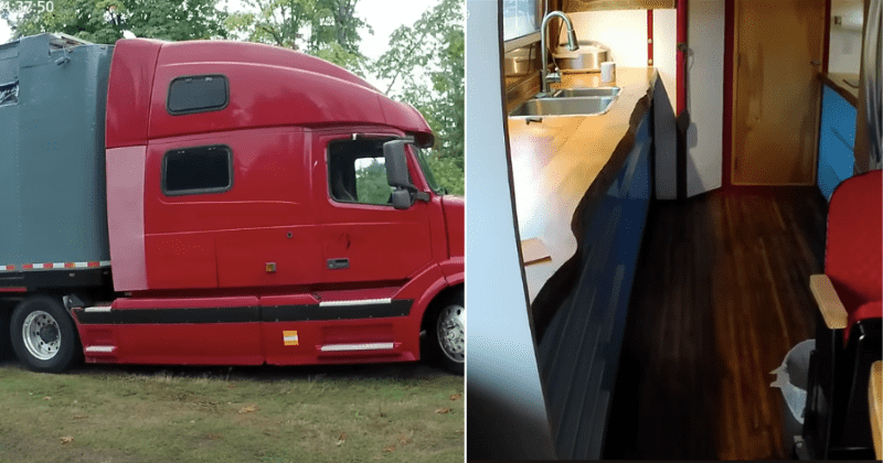 Elderly couple spent 5 years creating a mobile home to travel across Canada: 'Make the most of living'