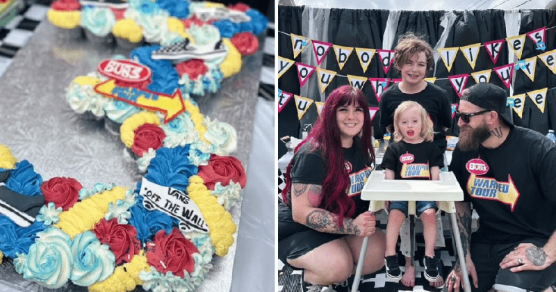 Parents throw Vans Warped Tour-themed birthday party for their child and it is too cool to miss 