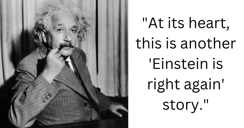Study proves Albert Einstein’s theory of time moving 5 times slower after the big bang