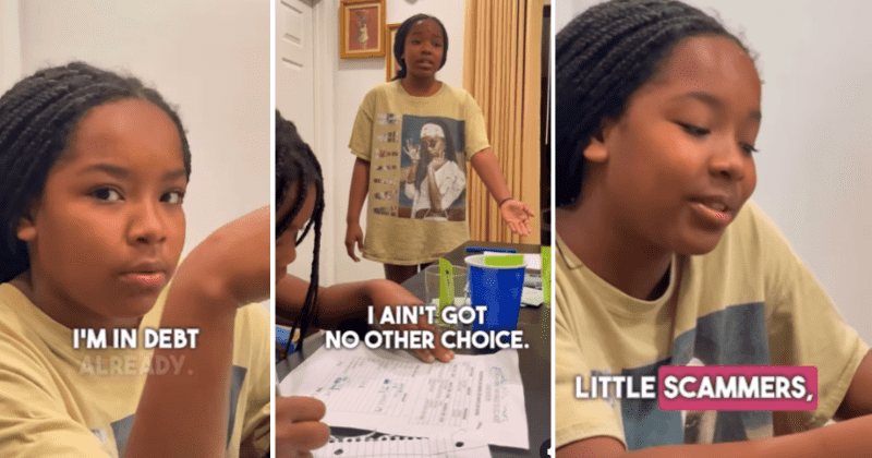 Mom budgeting lessons for young daughter's hypothetical income takes a hilarious turn