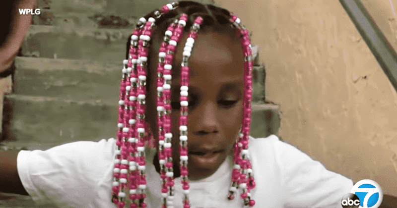 6-year-old girl saves herself by biting her abductor's arm and running away from him