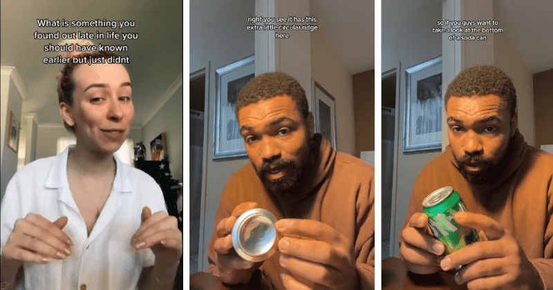 From storage to opening: Man explains the multi-purpose nature of soda can design