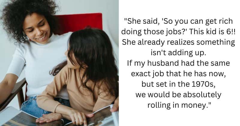 Child surprised after learning her great-grandparents live a wealthy lifestyle on ordinary jobs