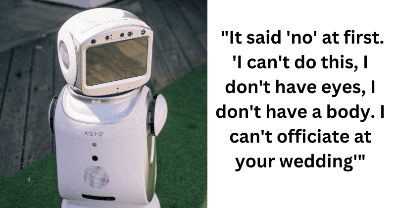 Couple in Colorado has their wedding officiated by AI: 'When love and technology intersect'