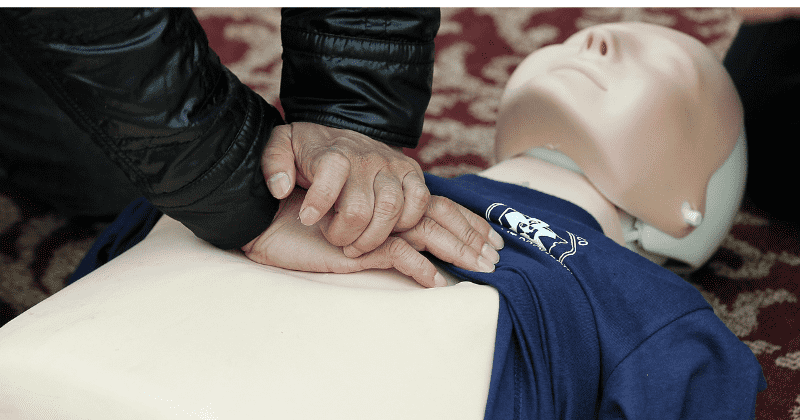 Man saves wife's life with CPR, urges everyone to take first aid training