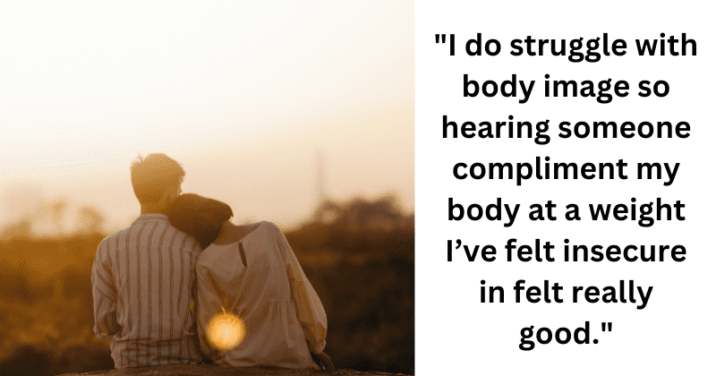 Man's response to his girlfriend’s past 'overweight' photos restores her self-confidence