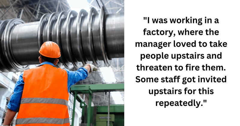 Employee shares how they ingeniously and efficiently dealt with boss's threats of getting fired