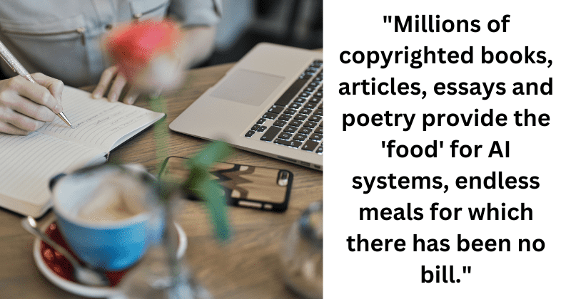 Thousands of authors sign a letter urging AI makers to respect copyright and obtain permission