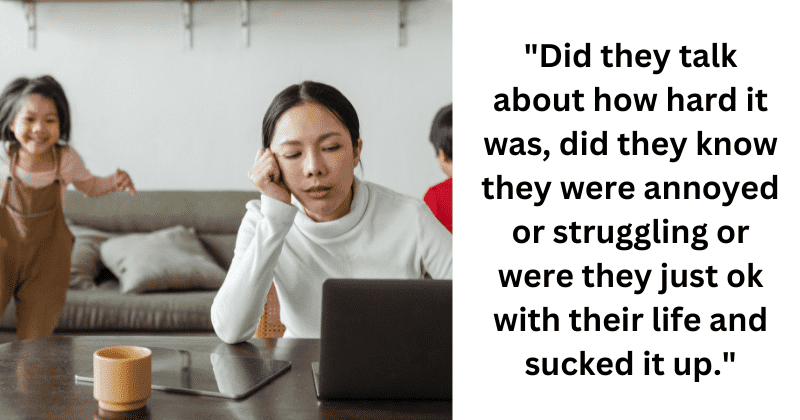 Woman questions if millennial parents are more sensitive than previous generations